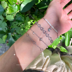Three Heart Bracelet
