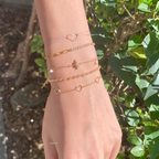 Three Heart Bracelet