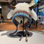 Fleece-Lined Beanie with Ear Flaps