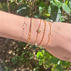 Three Heart Bracelet