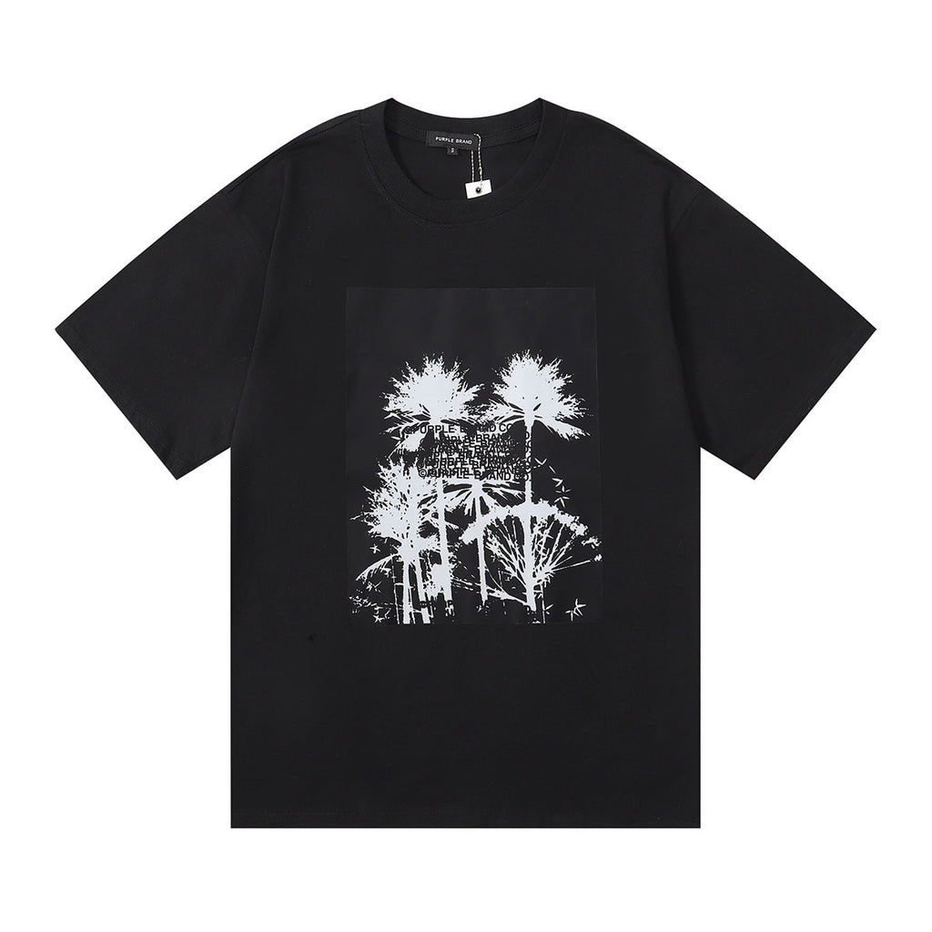 PURPLE  fashion T-shirt