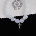 Chrome Hearts Cross Heart Bracelet