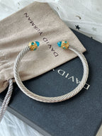 David Yurman Color Diamond Open Bangle