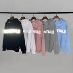 Fear Of God ESSENTIALS Hoodies 3M Reflective Logo