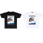 PURPLE  fashion T-shirt