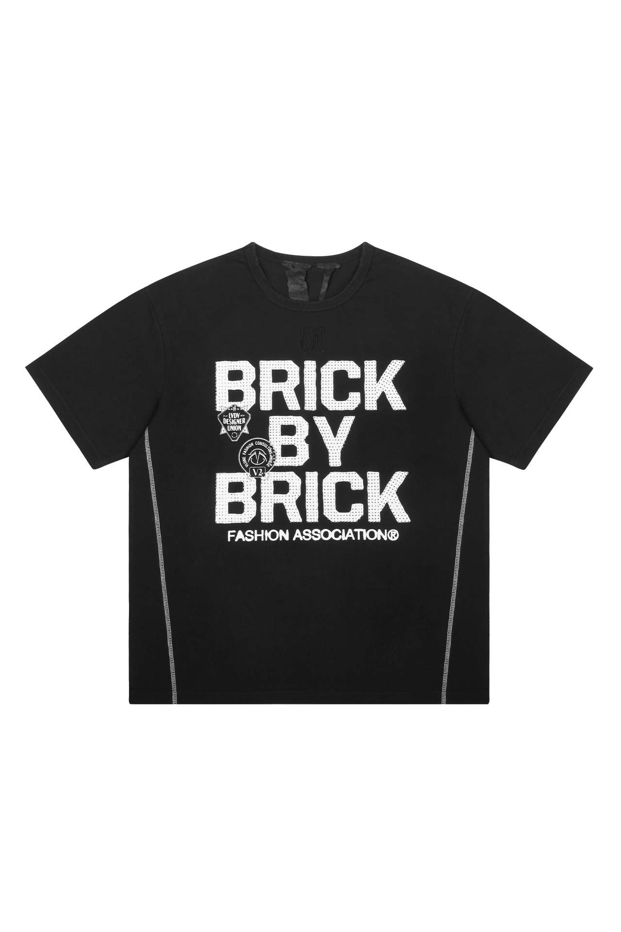 VLONE BBB Association S/S T-Shirt In Rhinestone