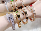 BVLG Serpenti Viper Diamond Bangle