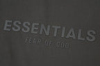 Fear Of God Flocked logo letter print Sleeveless T-Shirts