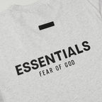 Fear Of God X Adidas Joint Three-Dimensional Rubber Three-Bar T-Shirts