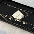 Chanel Black Leather Waist Band