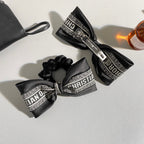 Dior Black White Bowknot Hair Accessory