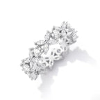Moissanite Butterfly Band