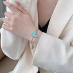 VCA Blue Braceletes 5 Motif