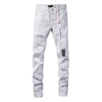 PURPLE  Fashion Jeans 9021