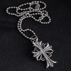 Chrome Hearts Diamond Pendant Necklace