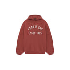 Essentials FW24 Crimson Fleece Hoodie