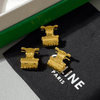 Celine Arc de Triomphe Hair Claw (1pc Big & 1pc Small, 2pcs Total)