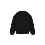 Essentials FW23 Jet Black Sweatshirt