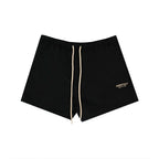 Essentials FW23 Jet Black Running Shorts