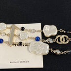 Chanel Pearl Sweater Necklace Choker