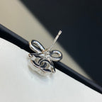 Chanel Bowknot Diamond Earrings