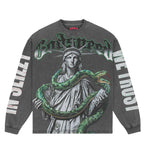 Godspeed Top 5 Slizzy L/S Tee Grey Wash