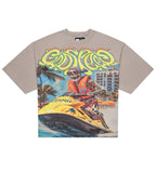 Godspeed Wave Runner Tee Washed Stone