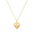 Heart Pendant Star Necklace