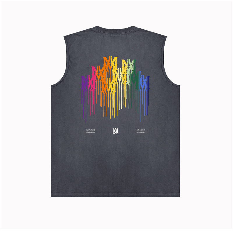 Amiri style vest