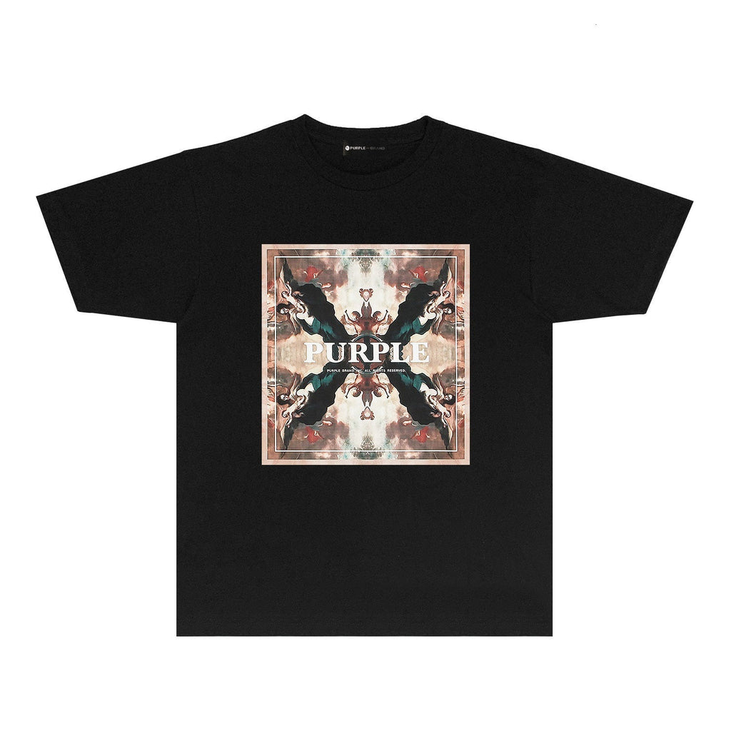 PURPLE  fashion T-shirt