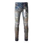 PURPLE  Fashion Jeans 9012