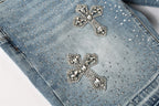PURPLE  Fashion Jeans 5098