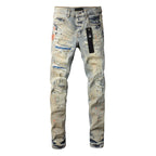 PURPLE  Fashion Jeans 9071