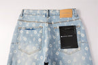 PURPLE  Fashion Jeans 5089