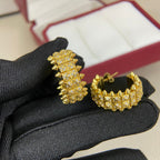Cartier Clash de Cartier Hoop Diamond Earrings