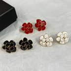 Chanel Camellia Earrings