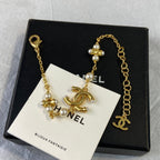 Chanel Dumbell Pearl Bracelet
