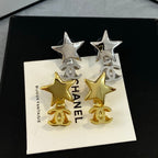 Chanel Star Earrings