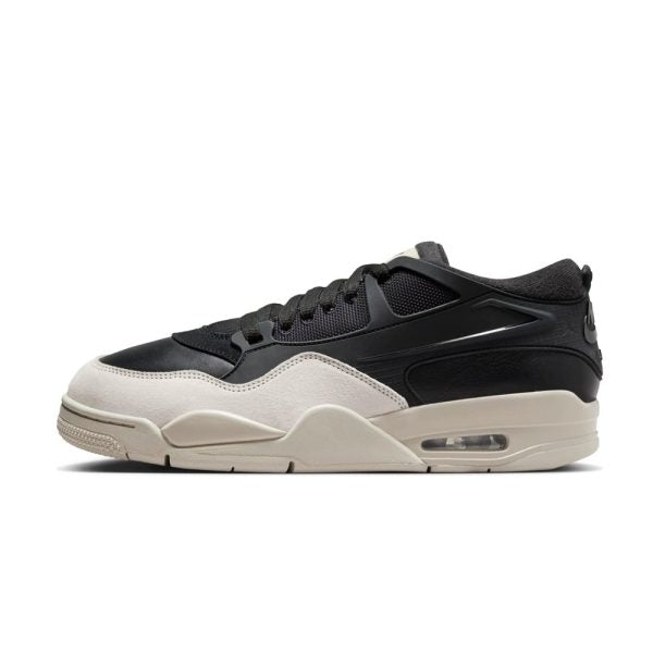 Air Jordan 4 x Nigel Sylvester RM ‘Black Light Bone’ FQ7939-001