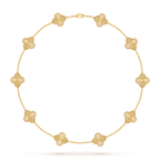 VCA Vintage Alhambra necklace, 10 motifs